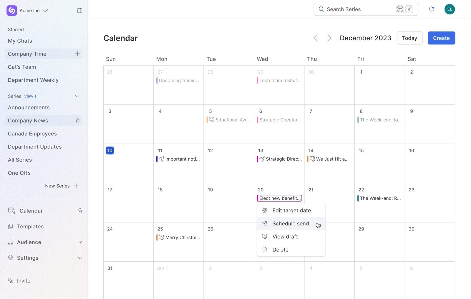 Calendar